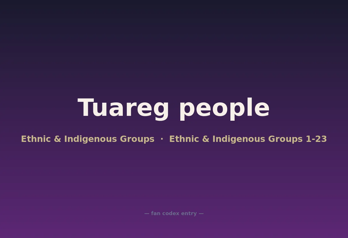 Tuareg people