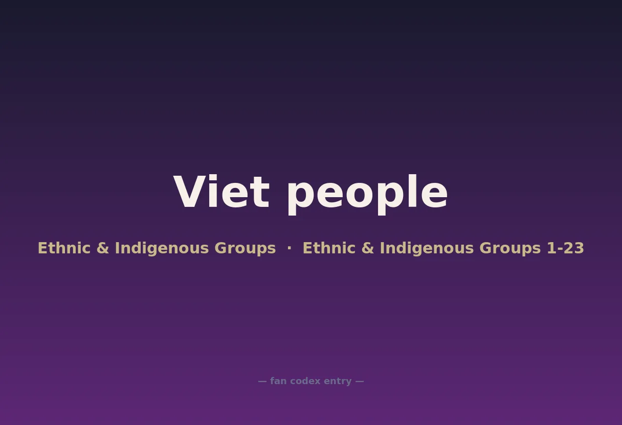 Viet people
