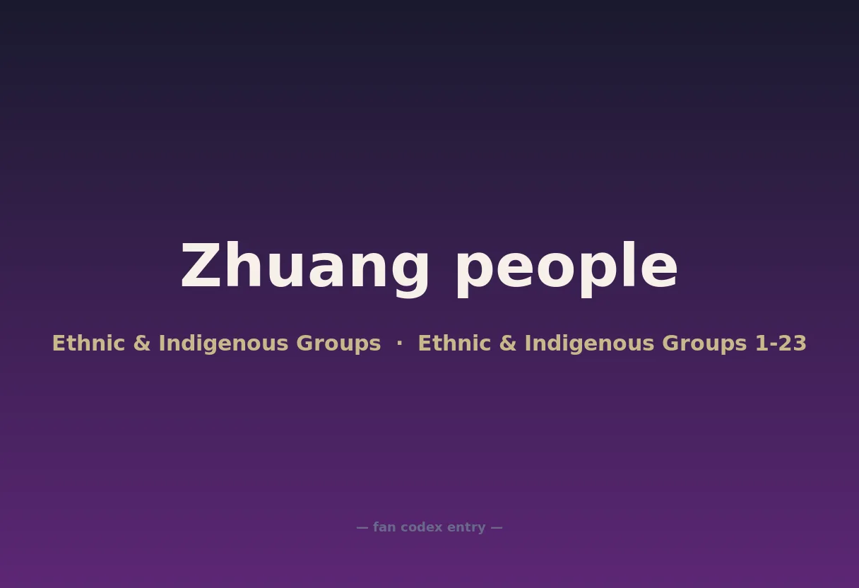 Zhuang people